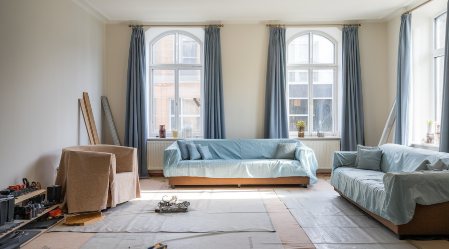 Comment préparer sa maison avant de commencer des travaux de rénovation ?