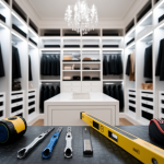 Aménager un dressing sur mesure : outils spécifiques et techniques