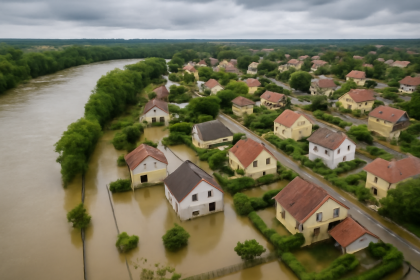 Zone inondable : impact sur l'assurance habitation et le financement bancaire
